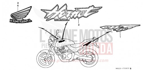 MARQUE (1) CB600FY de 2000